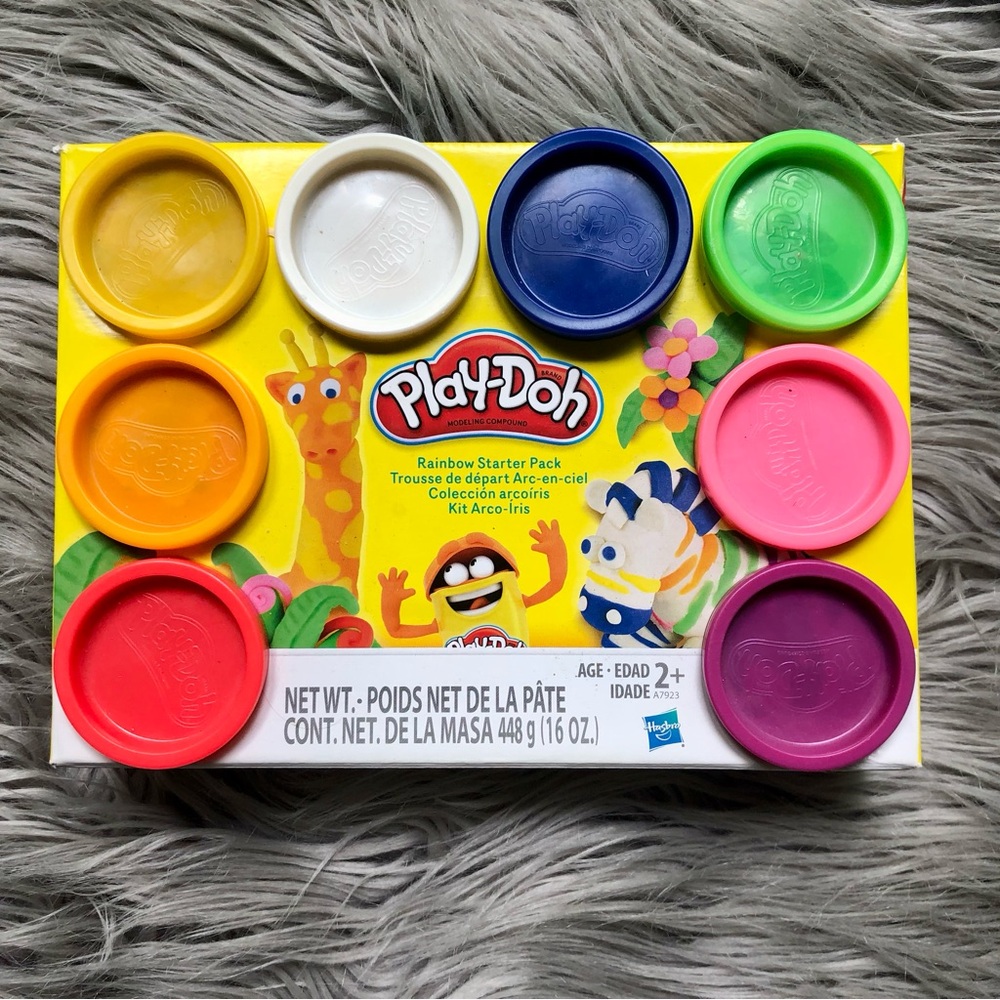 Play-Doh Rainbow Starter Pack, 16oz Color Assortment
